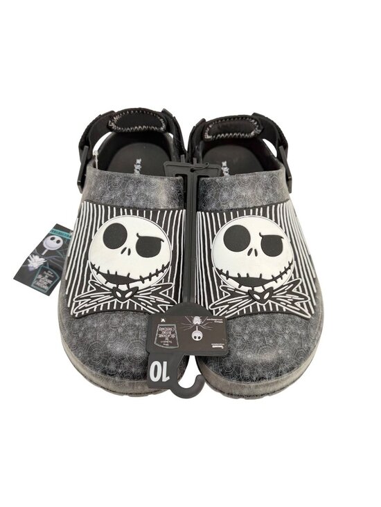 Disney Other - Disney Tim Burton's Nightmare Before Christmas Mens Sz 10 Clog/Sandals Ground Up